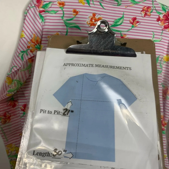 IBKUL Womens Top Large 1/4 Zip UPF Long Sleeve Pink Floral Mesh Golf Pickleball - Picture 5 of 14